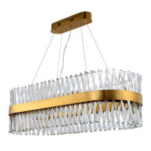 Lustre moderno led ouro chinês